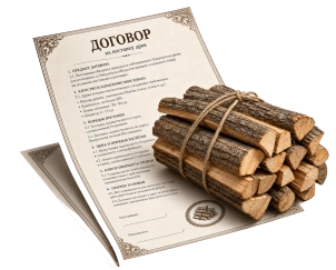 Преимущества доставки дров